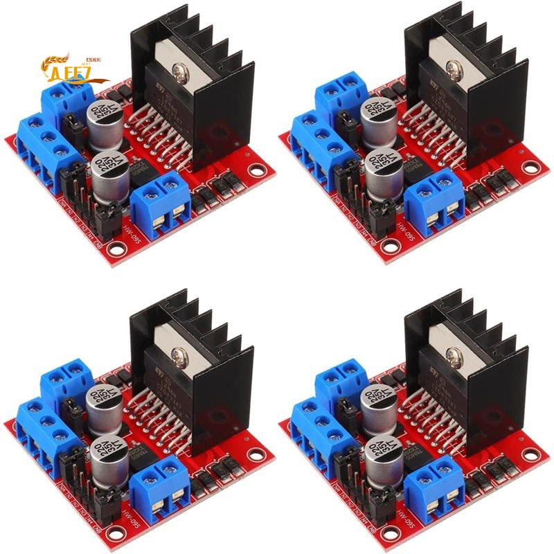 Motor Driver L298N - AEE7-4 Pcs L298N Motor Driver Controller