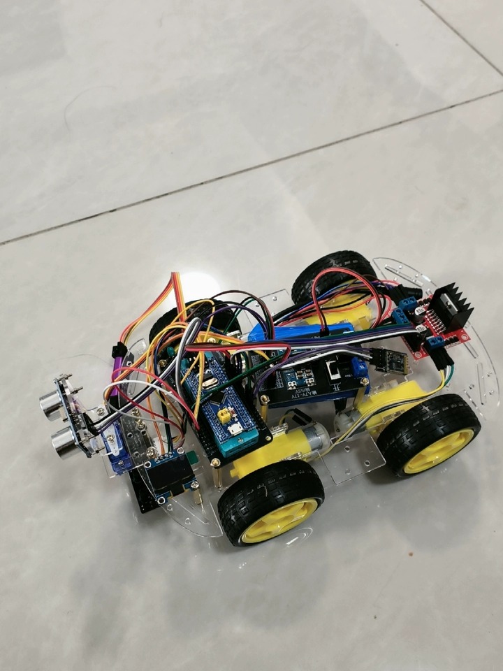 Robot Bluetooth Car - STM32 Intelligent Small Car Tracking Obstacle