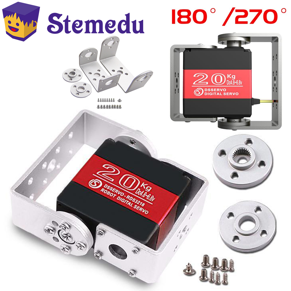 Servo Bracket - RDS3218 20KG 180/270 Degree Dual Shaft