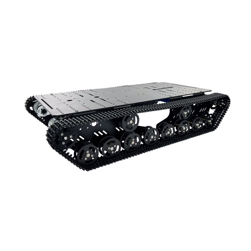 Thanksbuyer Silver/Black R3 T8 - Tracked Robot Chassis 评论和价格