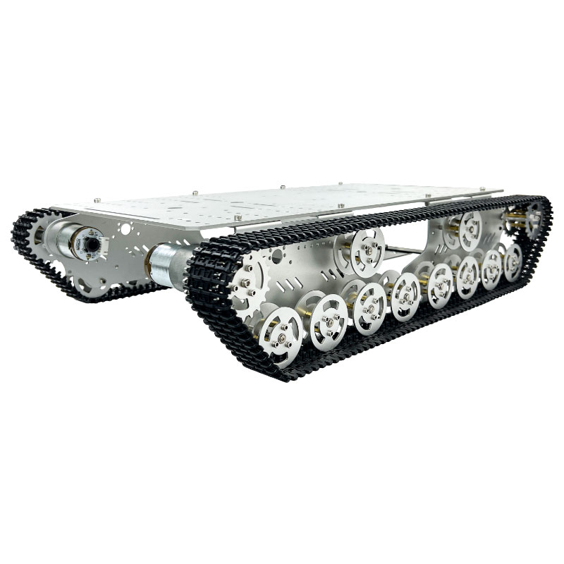 Thanksbuyer Silver/Black R3 T8 - Tracked Robot Chassis 评论和价格