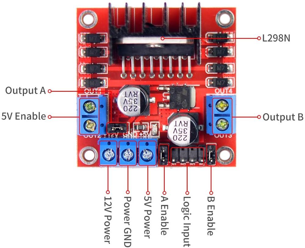 L298N Motor Drive Controller B - Motor Driver L298N 评论和价格