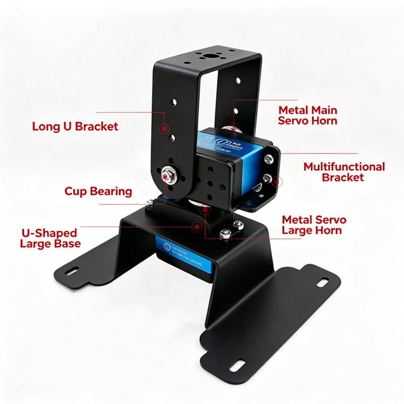 2 DOF Pan Tilt Bracket Kit Met - Pan Tilt Bracket 评论和价格