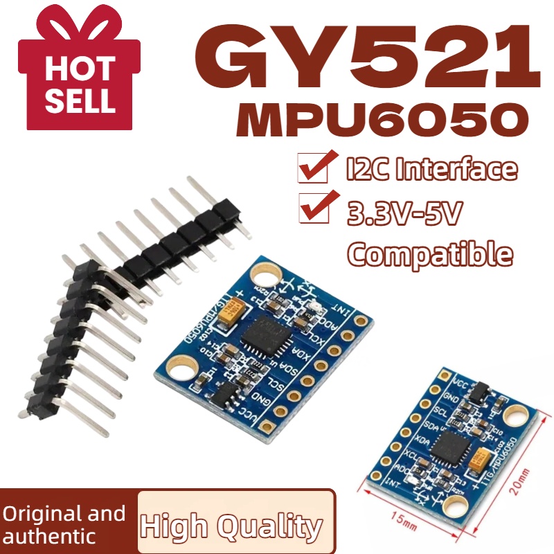 1/5/10pcs GY521 GY-521 MPU6050 - Accelerometer Mpu6050 评论和价格