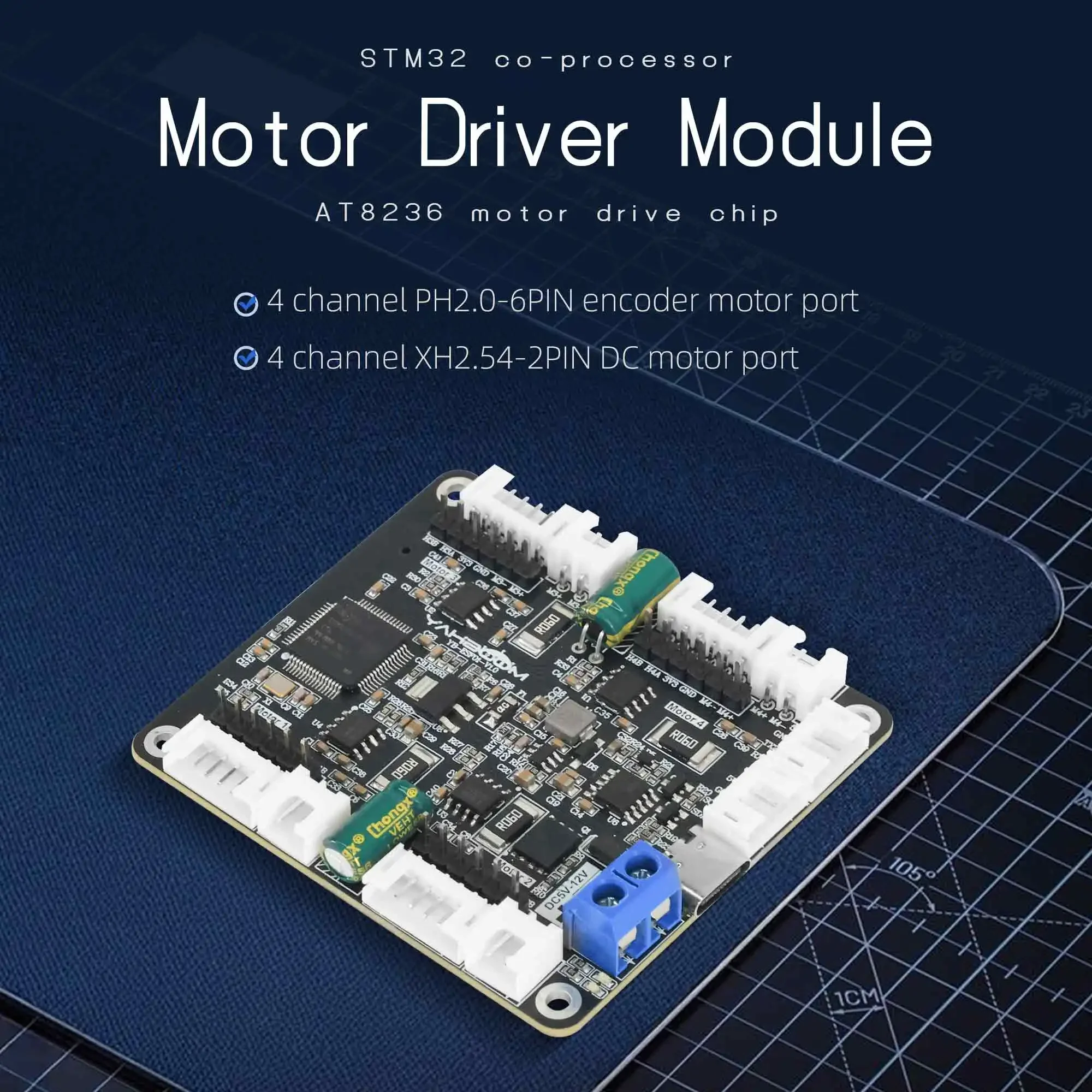 Yahboom 4-Channel Encoder Moto - Motor Driver Module 评论和价格