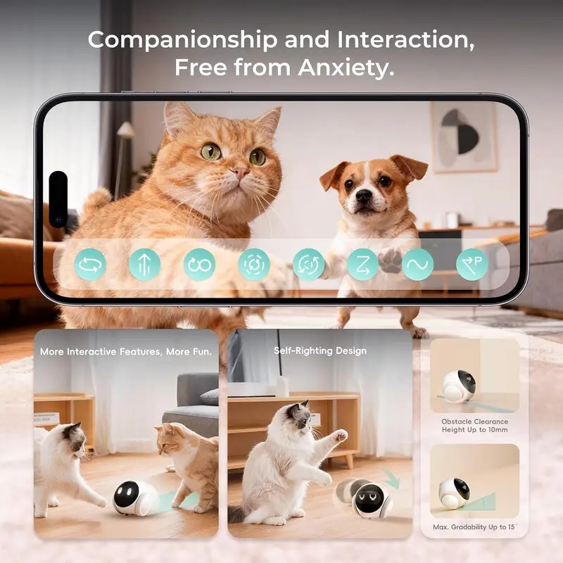 Movable Indoor Pet Robot Camer - Ros Robot 评论和价格