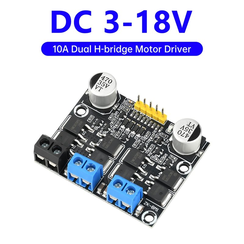 Y45A-Dual-Channel 10A 3V-18V H - Motor Driver Module 评论和价格