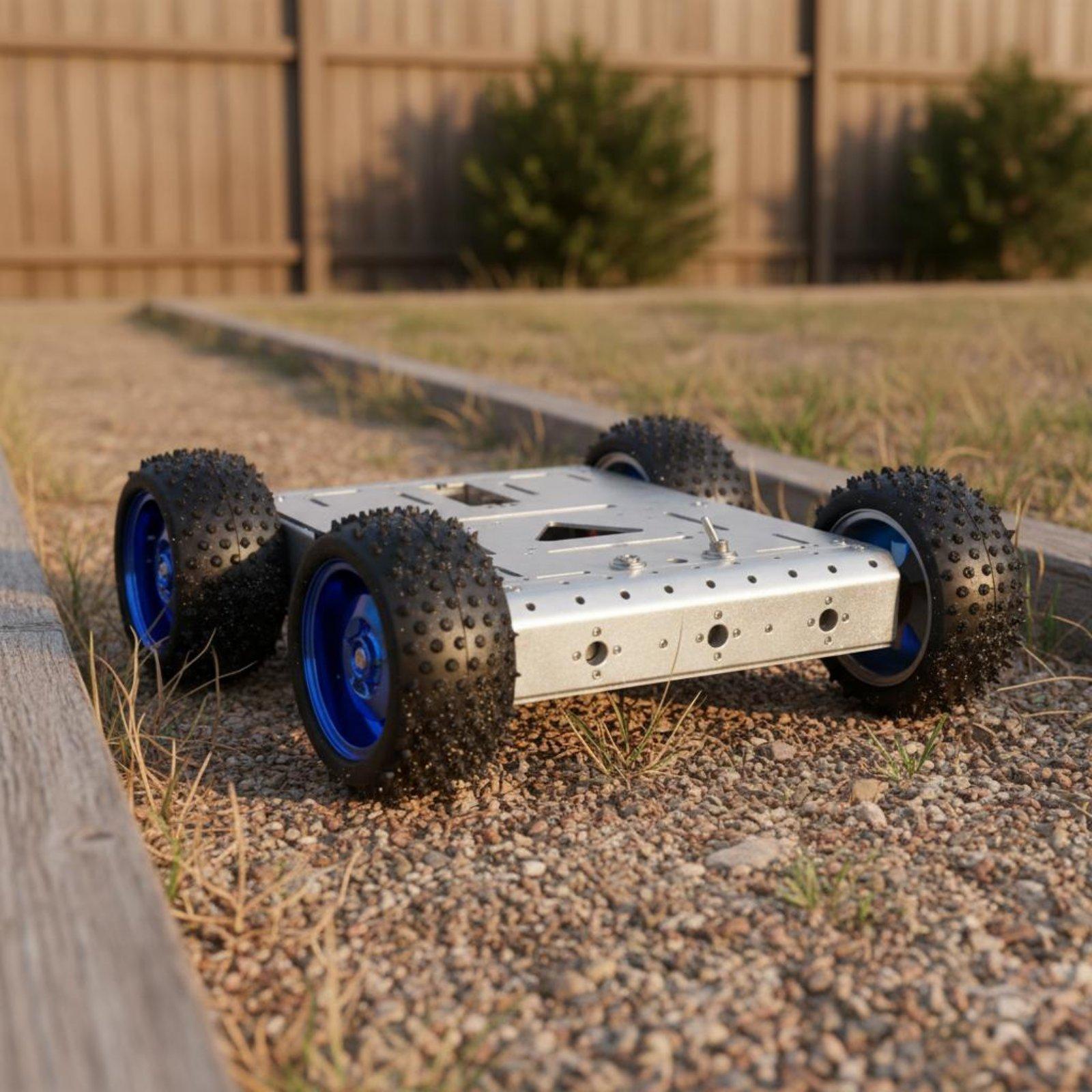 4WD Smart Car Chassis Stable 4 - Robot Chassis 评论和价格