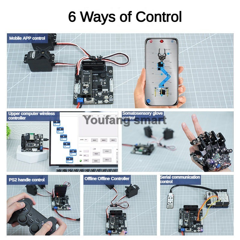 6 Channel PWM Servo and 4 Chan - Stm32 Robot 评论和价格