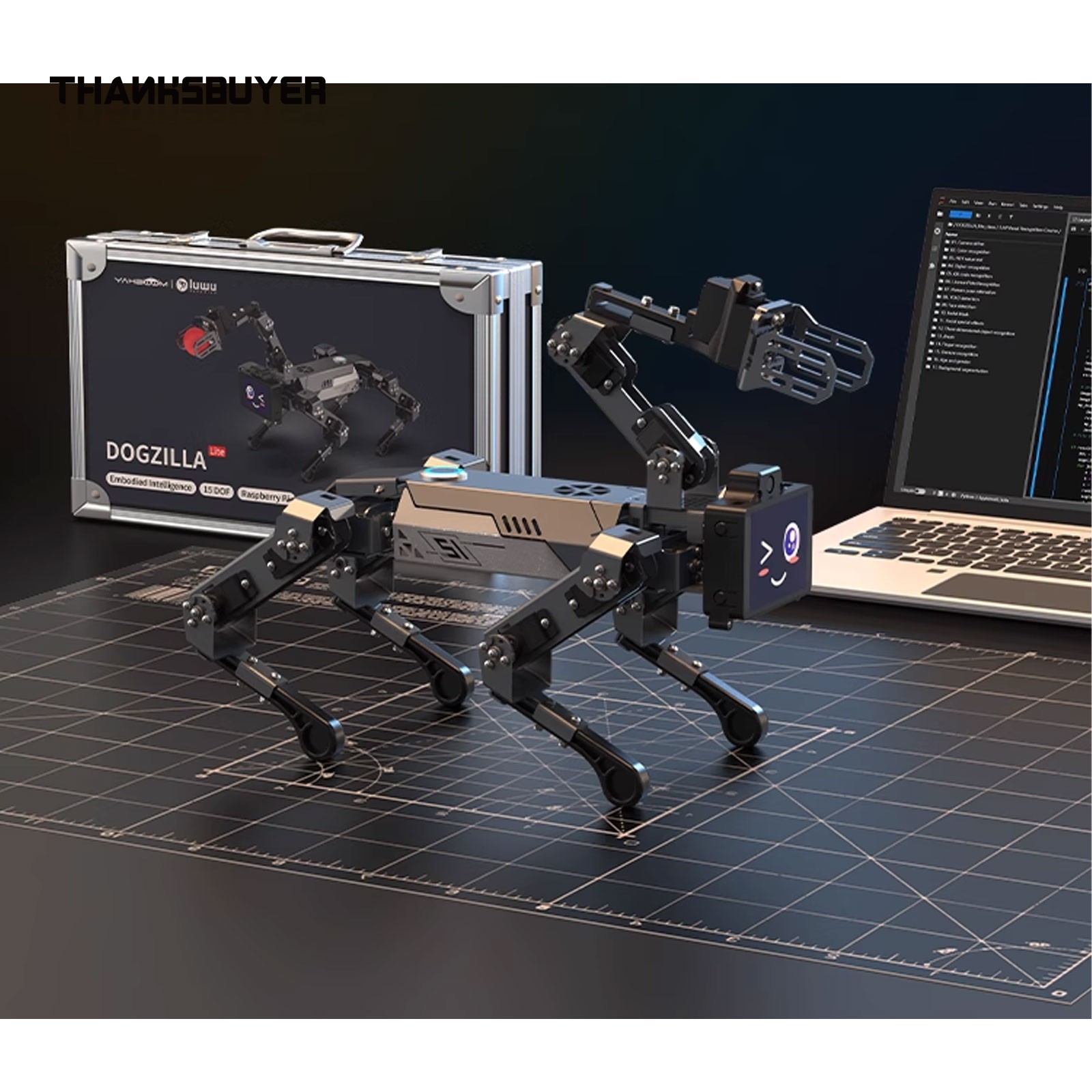 DOGZILLA-Lite 15DOF AI Bionic  - Robot Remote Control 评论和价格