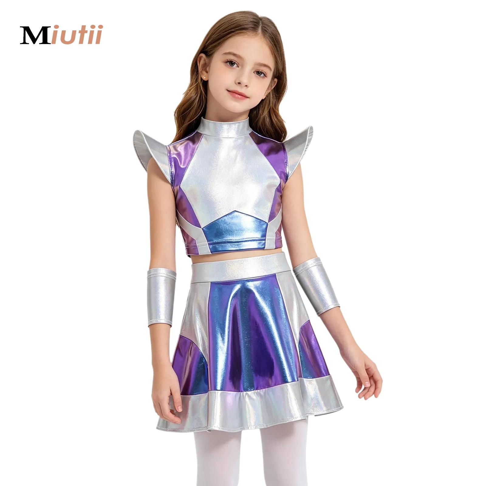 Girls Silver Astronaut Costume - Robotics Kit 评论和价格