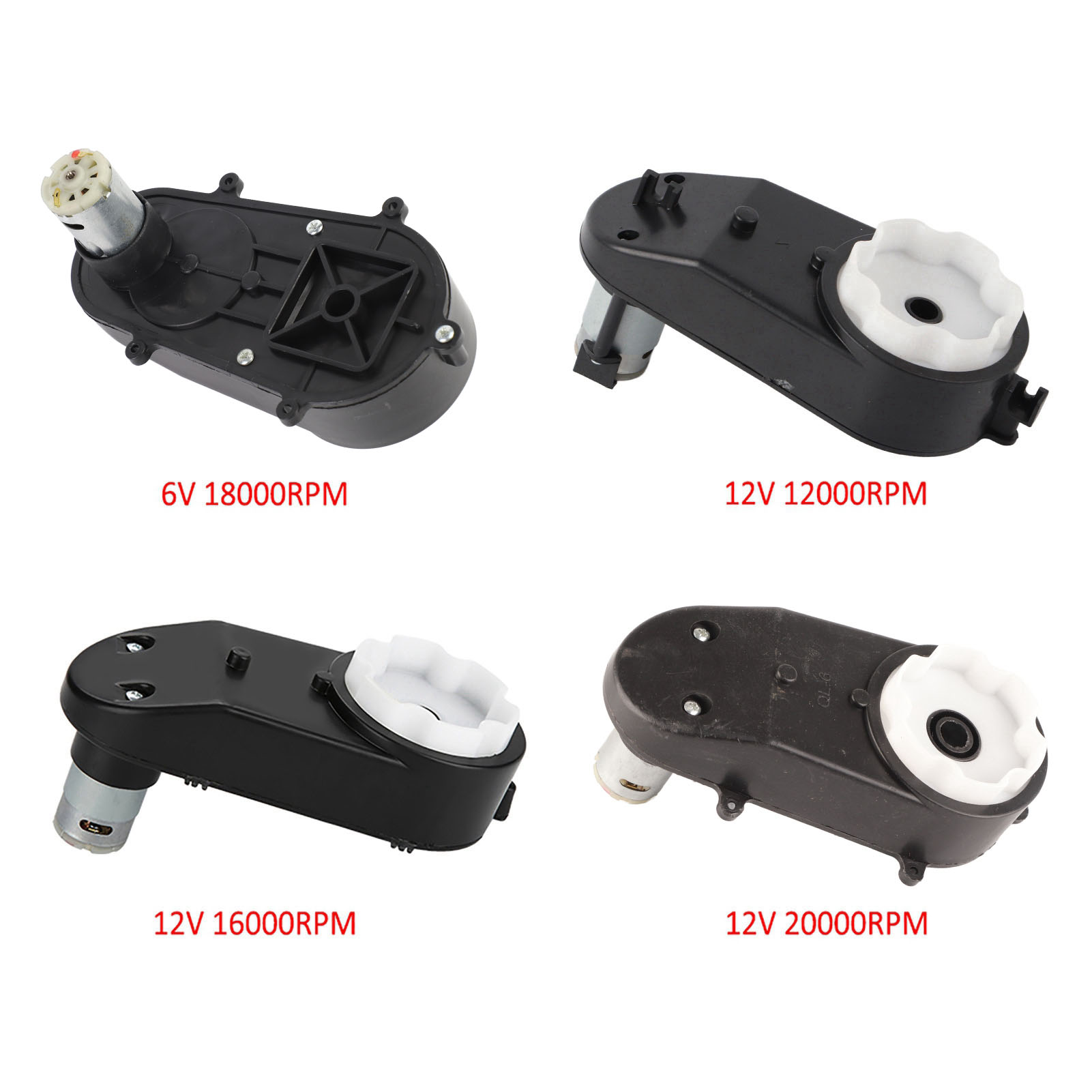 Kid Car Gear Box Kid Ride Gear - Geared Motor 评论和价格