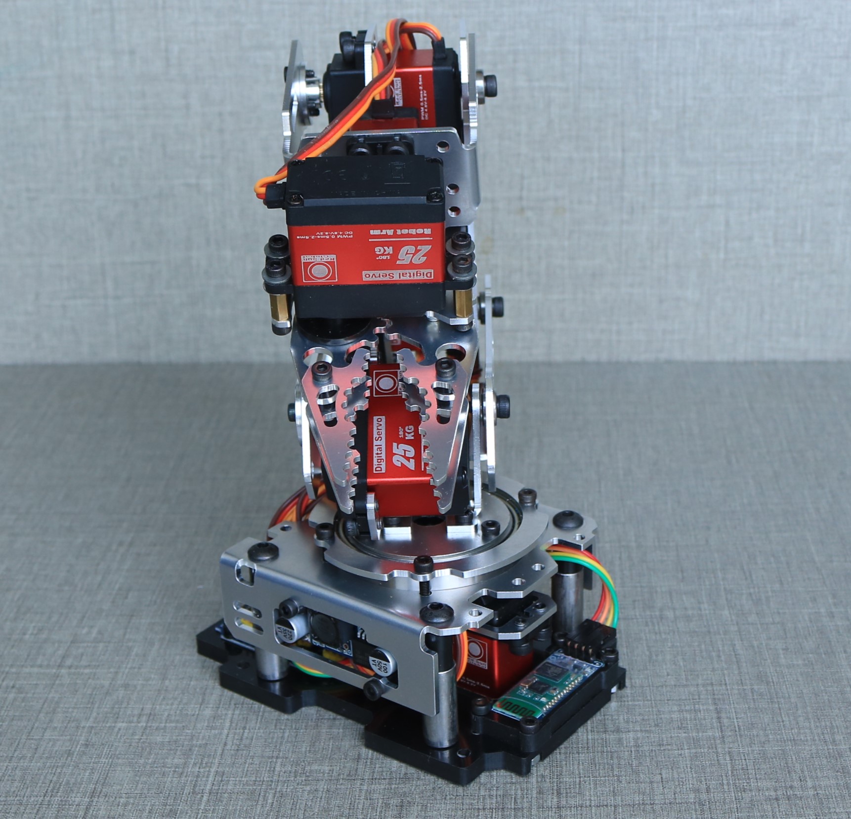 6 Axis Metal Robotic Arm Mobil - Arduino Robot 评论和价格
