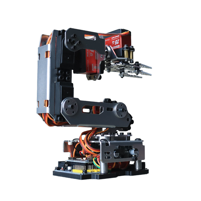 6 Axis Metal Robotic Arm Mobil - Arduino Robot 评论和价格