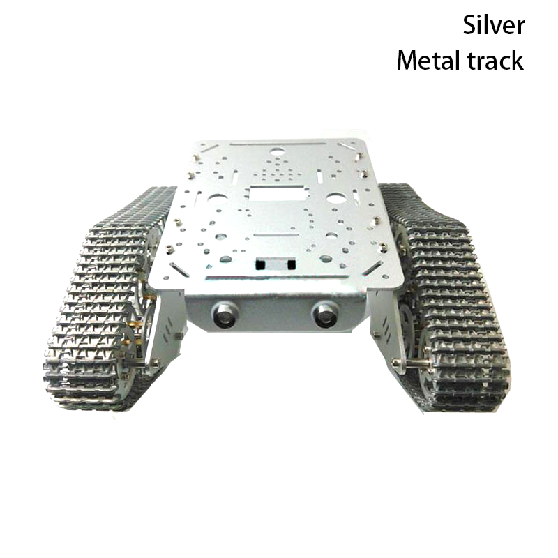 Metal 2WD Tank Chassis with Pl - Arduino Robot 评论和价格