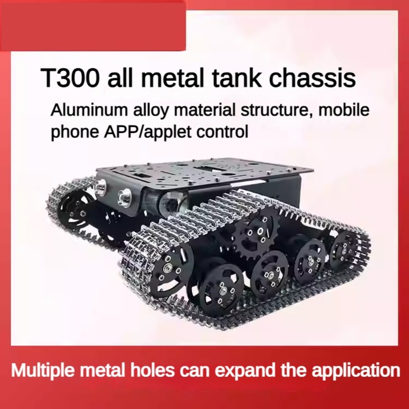 Metal 2WD Tank Chassis with Pl - Arduino Robot 评论和价格