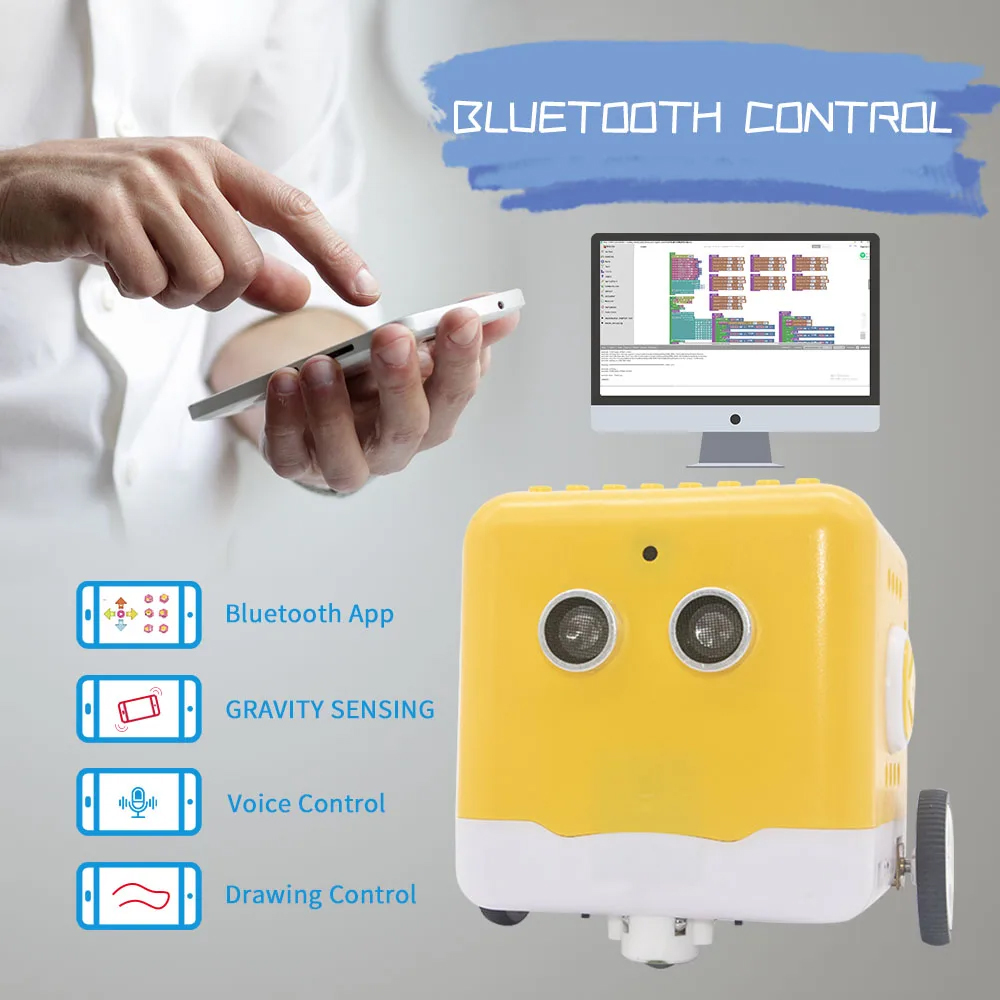 Kidsbits Programmable Robot Ki - Microbit Robot 评论和价格