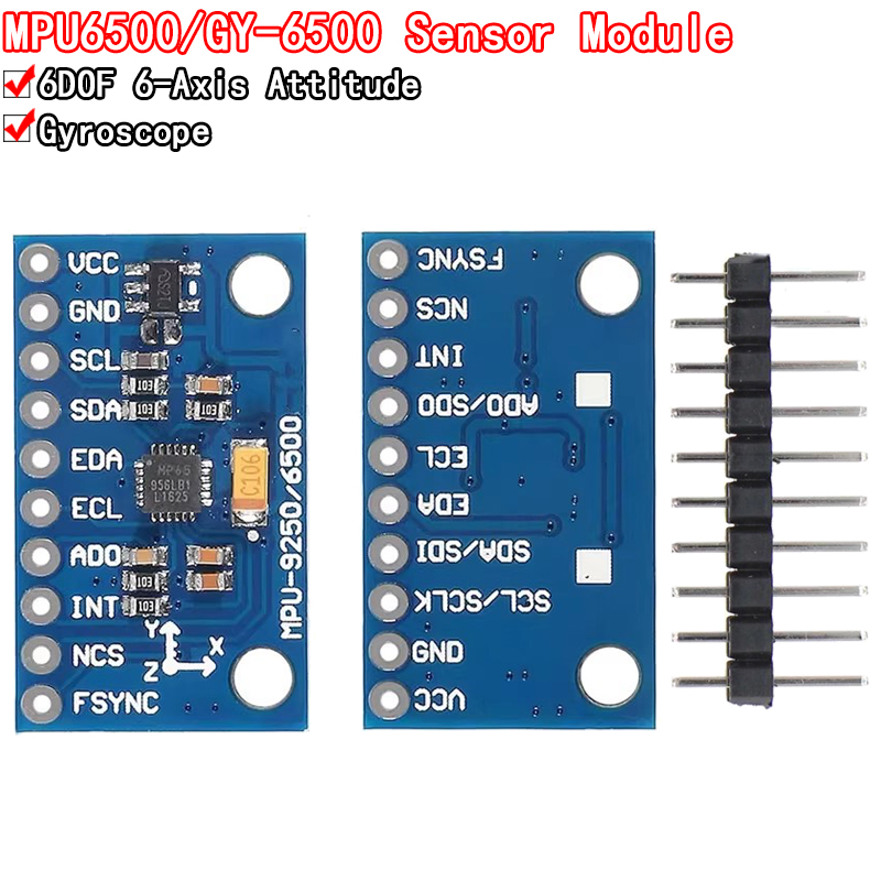 IIC I2C SPI MPU6500 MPU-6500 6 - Accelerometer Mpu6050 评论和价格