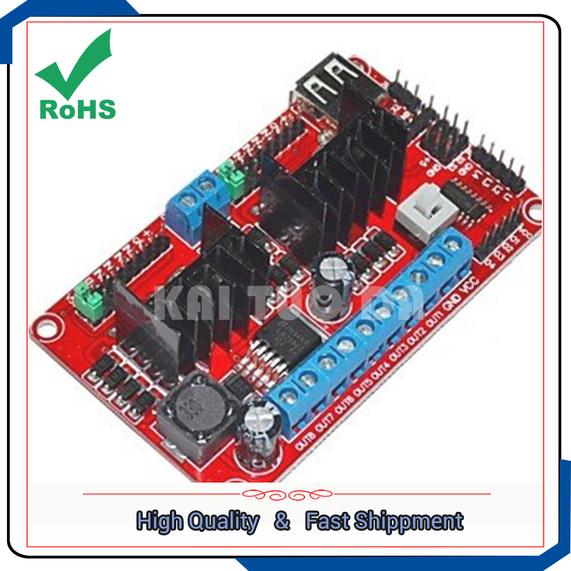 L298N V3 / four 4 DC stepper m - Motor Driver L298N 评论和价格