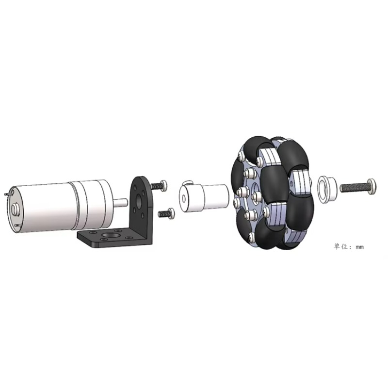 15KG Load 80mm Omnidirectional - Omni Wheel 评论和价格