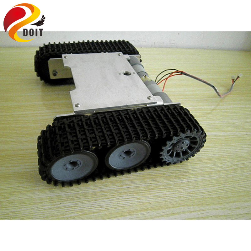 RC kit robot Tank Car Chassis  - Tracked Robot Chassis 评论和价格