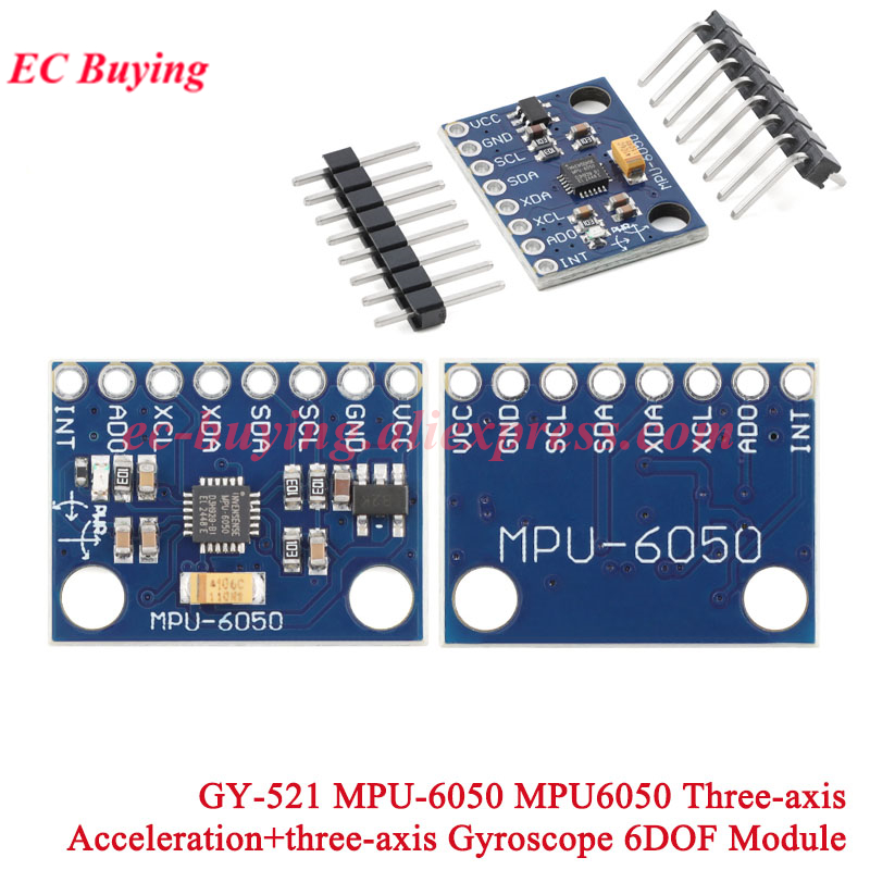 1-10Pcs GY-521 MPU-6050 MPU605 - Accelerometer Mpu6050 评论和价格