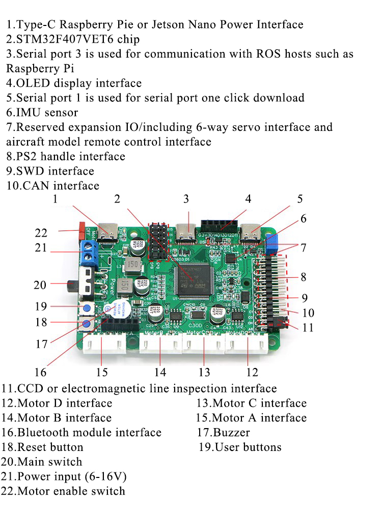 Stm32f407 Robot Control Board  - Ros Robot 评论和价格