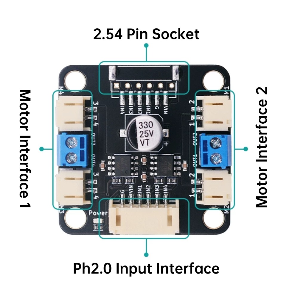 4 TT Motor and Driver Kit 4 DC - Motor Driver L298N 评论和价格