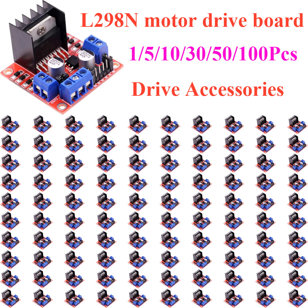 1~100Pcs L298N DC Stepper Moto - Motor Driver L298N 评论和价格