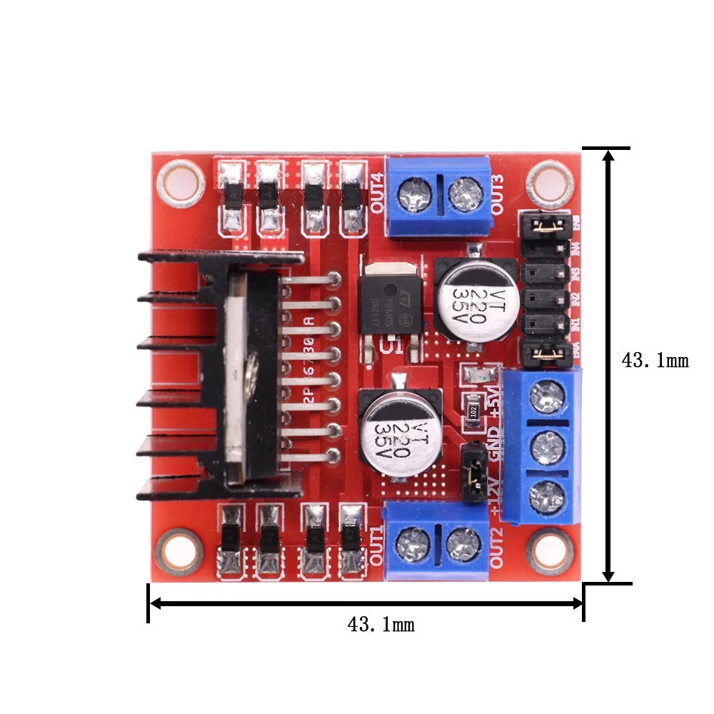 1~100Pcs L298N DC Stepper Moto - Motor Driver L298N 评论和价格