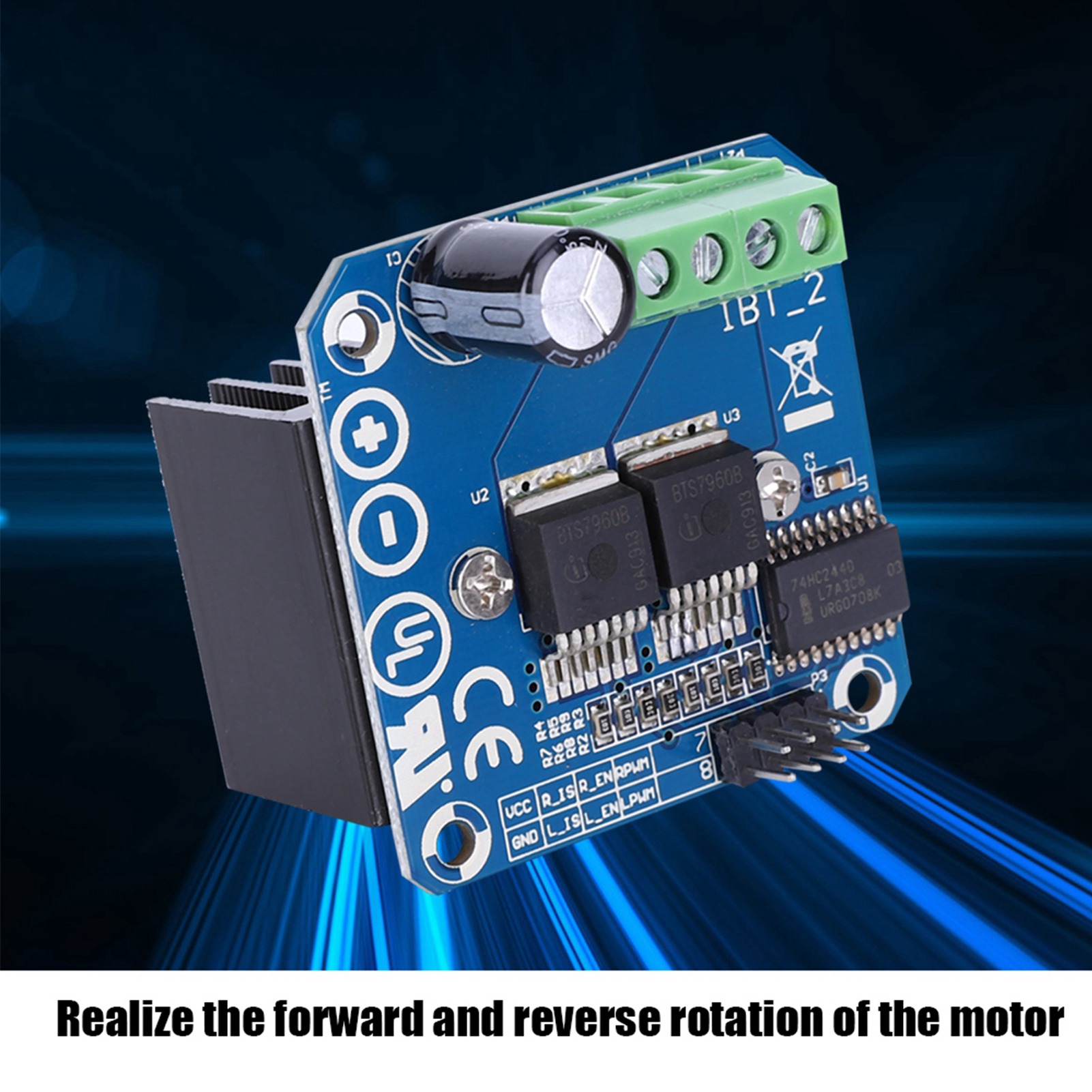 BTS7960 43A Motor Drive Module - Motor Driver Module 评论和价格