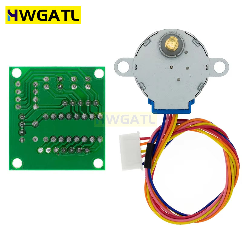 HWGATL 5V 4-Phase 28BYJ-48 DC  - Uln2003 Driver 评论和价格