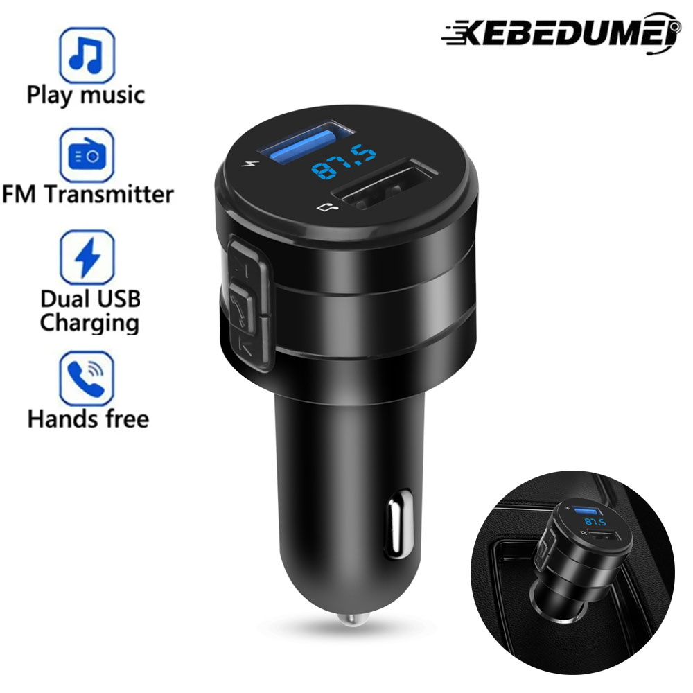 Bluetooth 4.2 FM Transmitter C - Robot Bluetooth Car 评论和价格