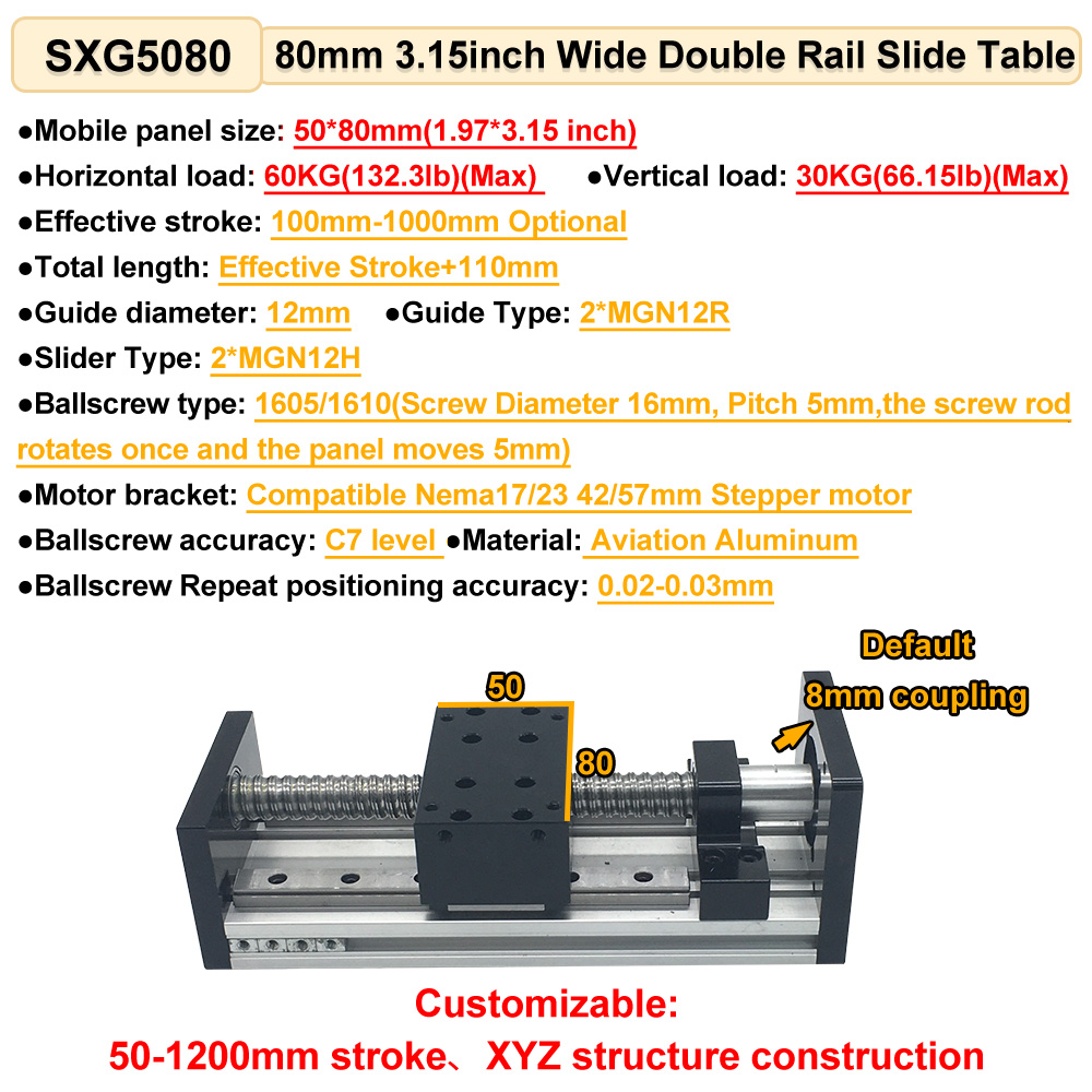 CNC Ball Screw Sliding Table L - Motor Driver Module 评论和价格