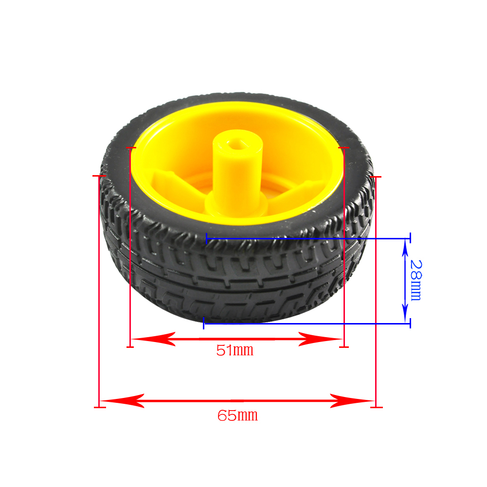 DC3-6V 1:48 Gearbox TT Motor D - Arduino Robot 评论和价格