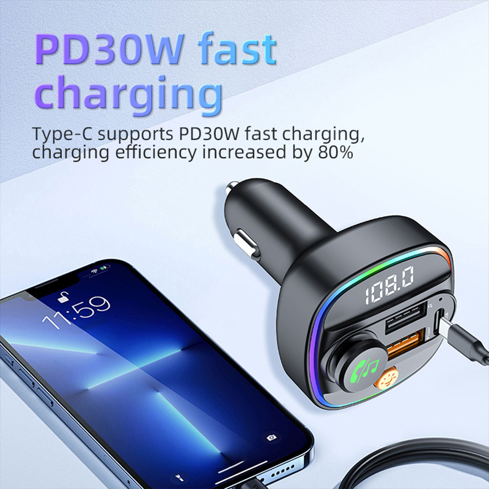 Bluetooth 5.4 FM Transmitter H - Robot Bluetooth Car 评论和价格