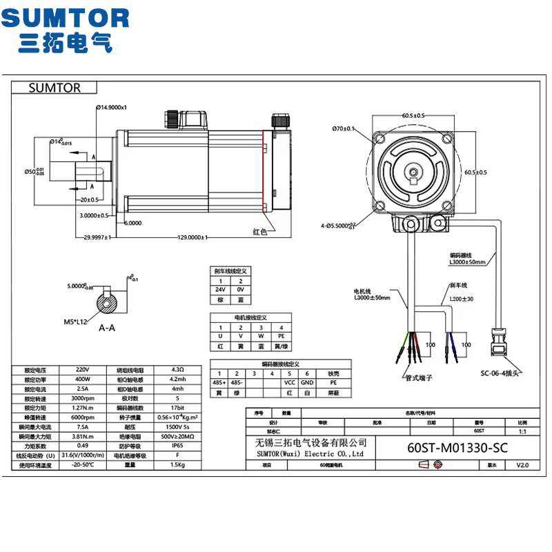 Servo Motors Kit 220v 400w Bra - Servo Kit 评论和价格