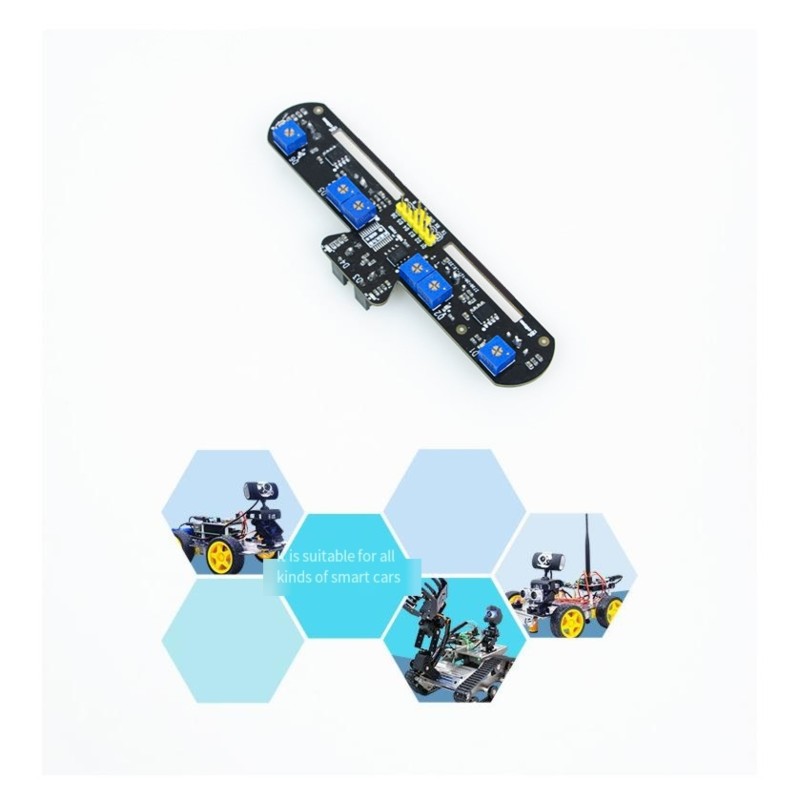 Y43A-6-Channel Infrared Tracki - Robot Bluetooth Car 评论和价格