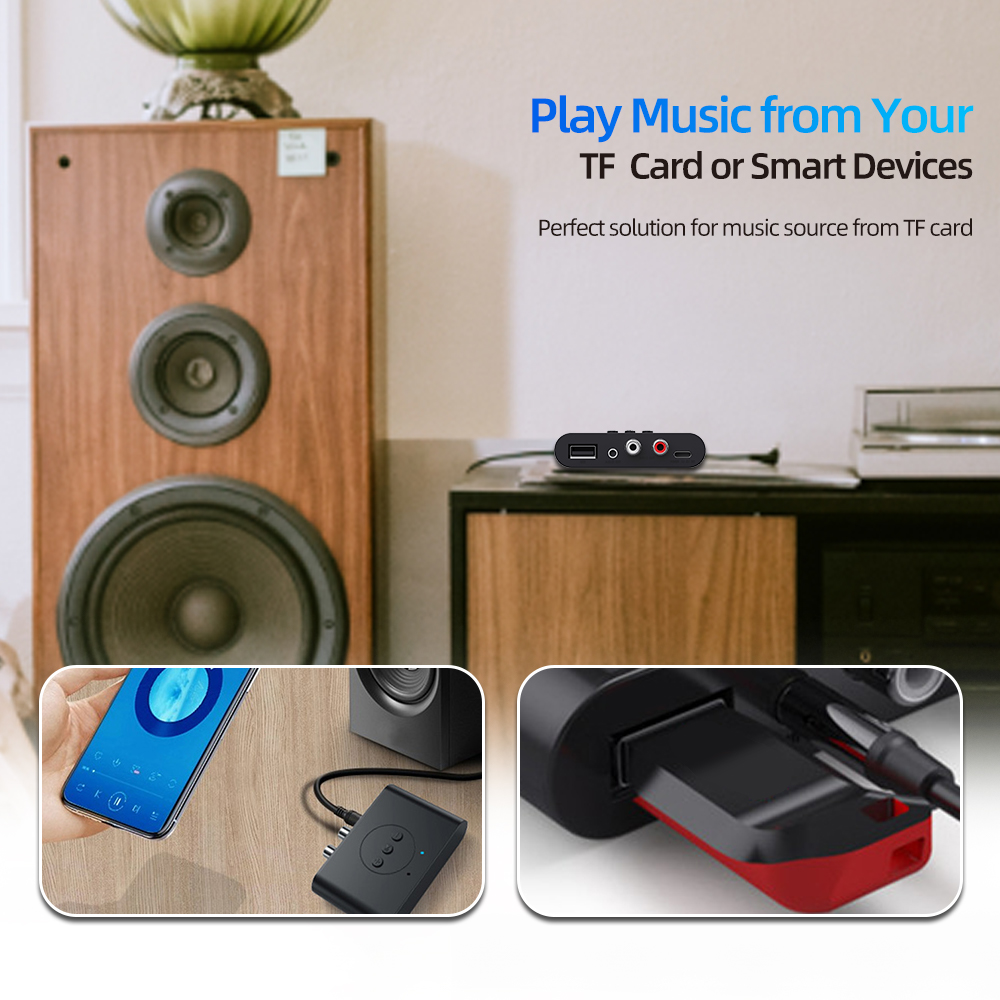 NFC Bluetooth 5.0 Audio Receiv - Robot Bluetooth Car 评论和价格