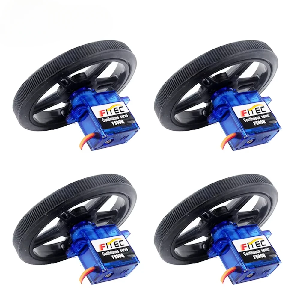 4Sets Feetech FS90R Servo 360  - Micro Servo 评论和价格