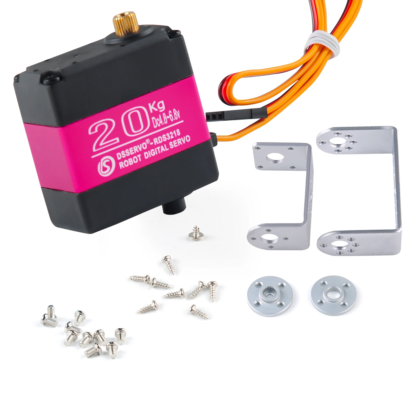 RDS3218 20KG 180/270 Degree Du - Servo Bracket 评论和价格