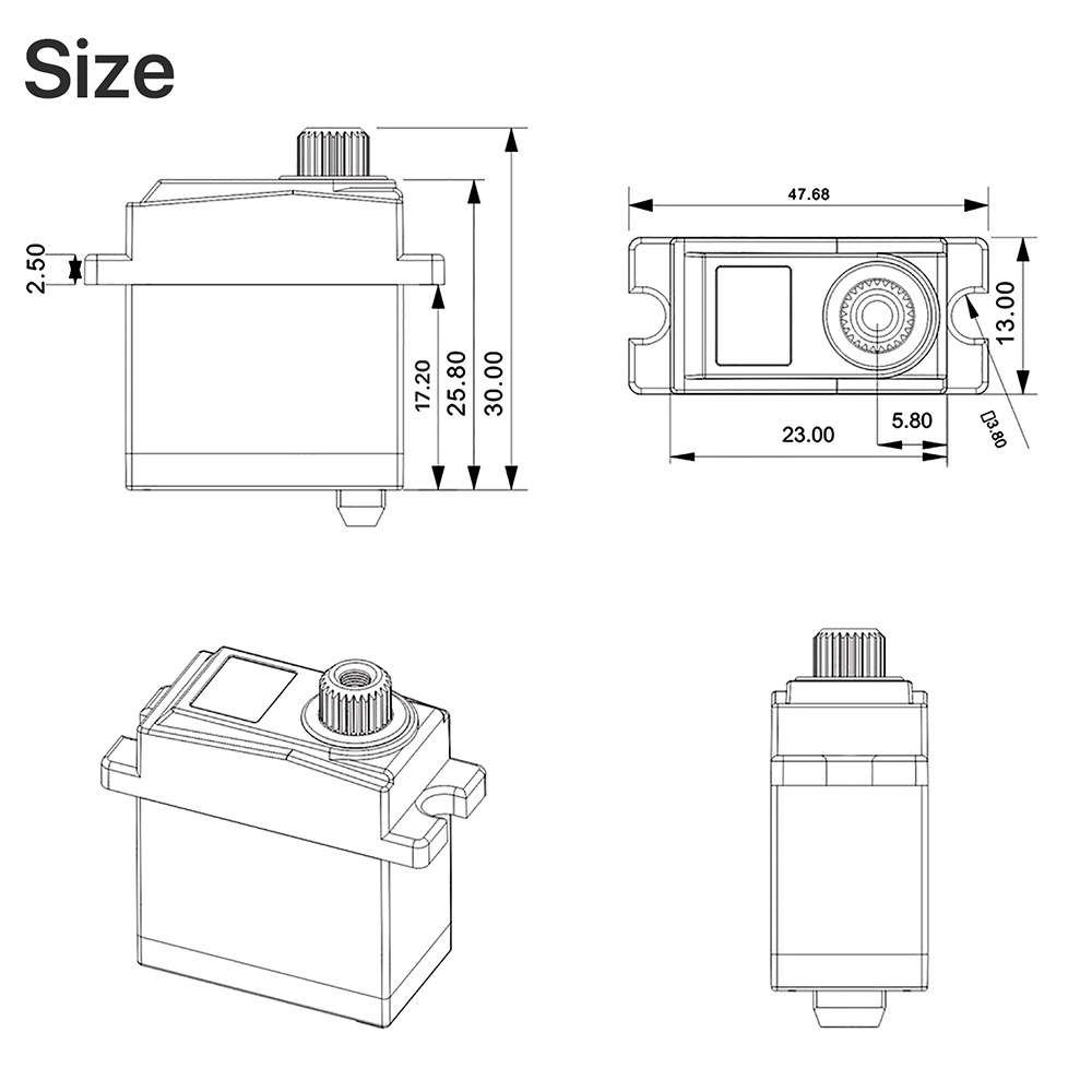9imod 2065 7KG Digital Micro S - Micro Servo 评论和价格