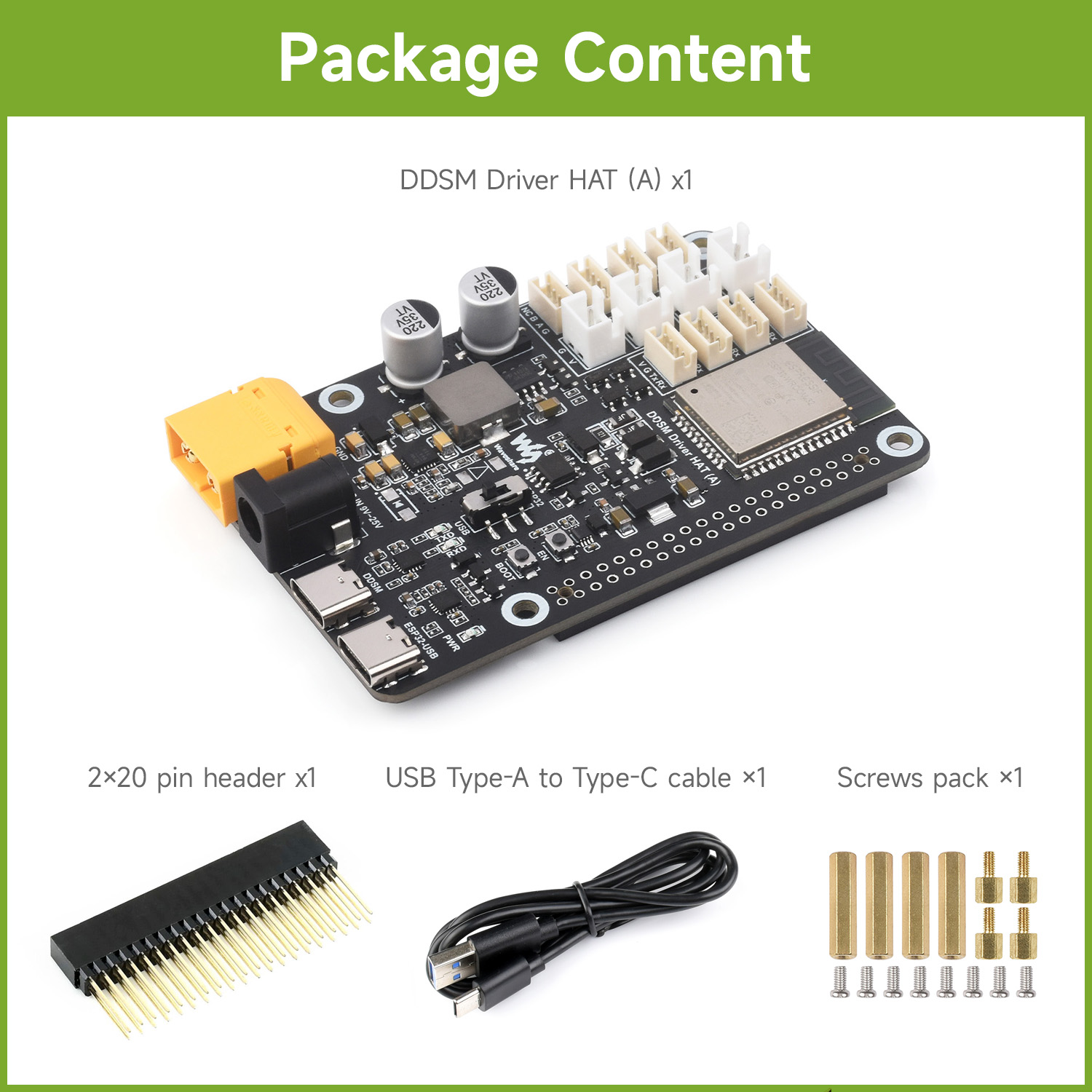 Waveshare Direct Drive Servo M - Motor Driver Module 评论和价格